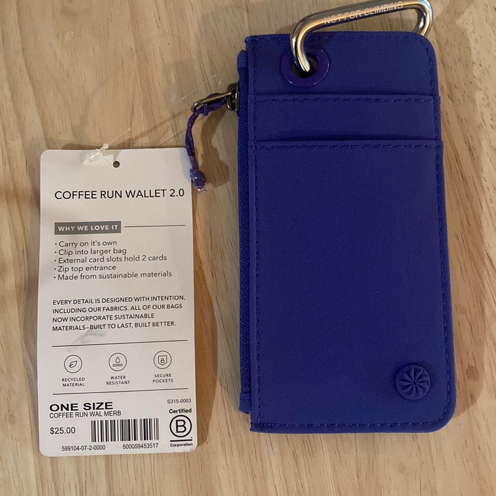 Athleta coffee run wallet 2.0
